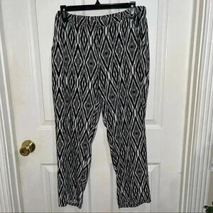 Kim rogers plg black and white dress pants